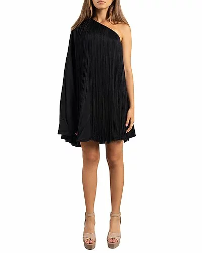 Saint Laurent Lk-Lined Mini Dress Women 3 Saint Laurent Lk-Lined Mini Dress Women
