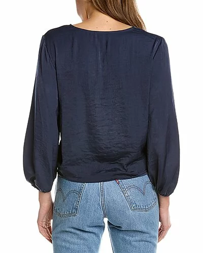 Vince Camuto Tie-Front Blouse Women 4 Vince Camuto Tie-Front Blouse Women - Image 2