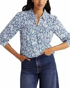 Boden Gathered Detail Shirt Women