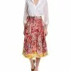Samantha Sung Audrey Contrast Midi Shirtdress Women
