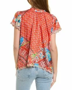 Johnny Was Martha Lisa Silk Blouse Women -Dresses shop 1411863278 RLLD 2