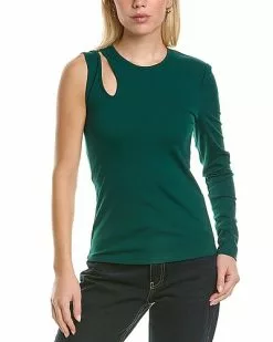 BCBGMAXAZRIA One-Sleeve Top Women