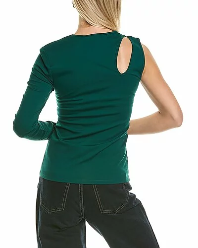 BCBGMAXAZRIA One-Sleeve Top Women 4 BCBGMAXAZRIA One-Sleeve Top Women - Image 2