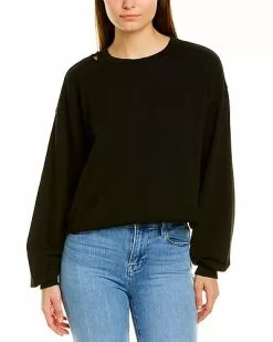FRAME DENIM Structed Boxy Sweatshirt Women
