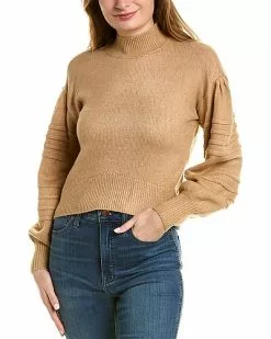 1.STATE Funnel Neck Sweater Women