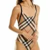 Burberry Alagnon Check One-Piece Swimsuit Women -Dresses shop 1414250278 RLLD 1